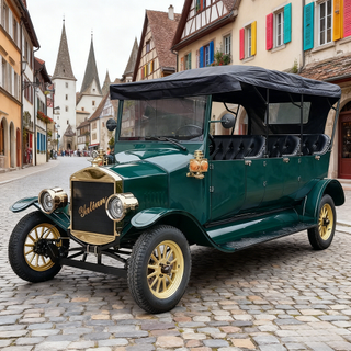 Yatian ly08n preto multiuso multiuso mais colecionável Vintage Black Vintage