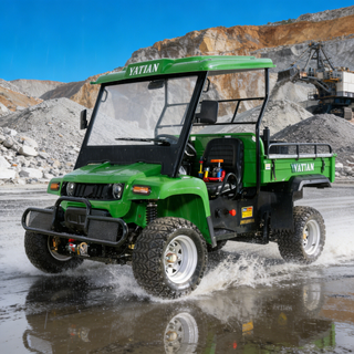 Green PB10C Yatian fabricante 4WD veículo utilitário elétrico multifuncional: capacidade off-road e todo-o-terreno para fazendas, canteiros de obras e atividades ao ar livre