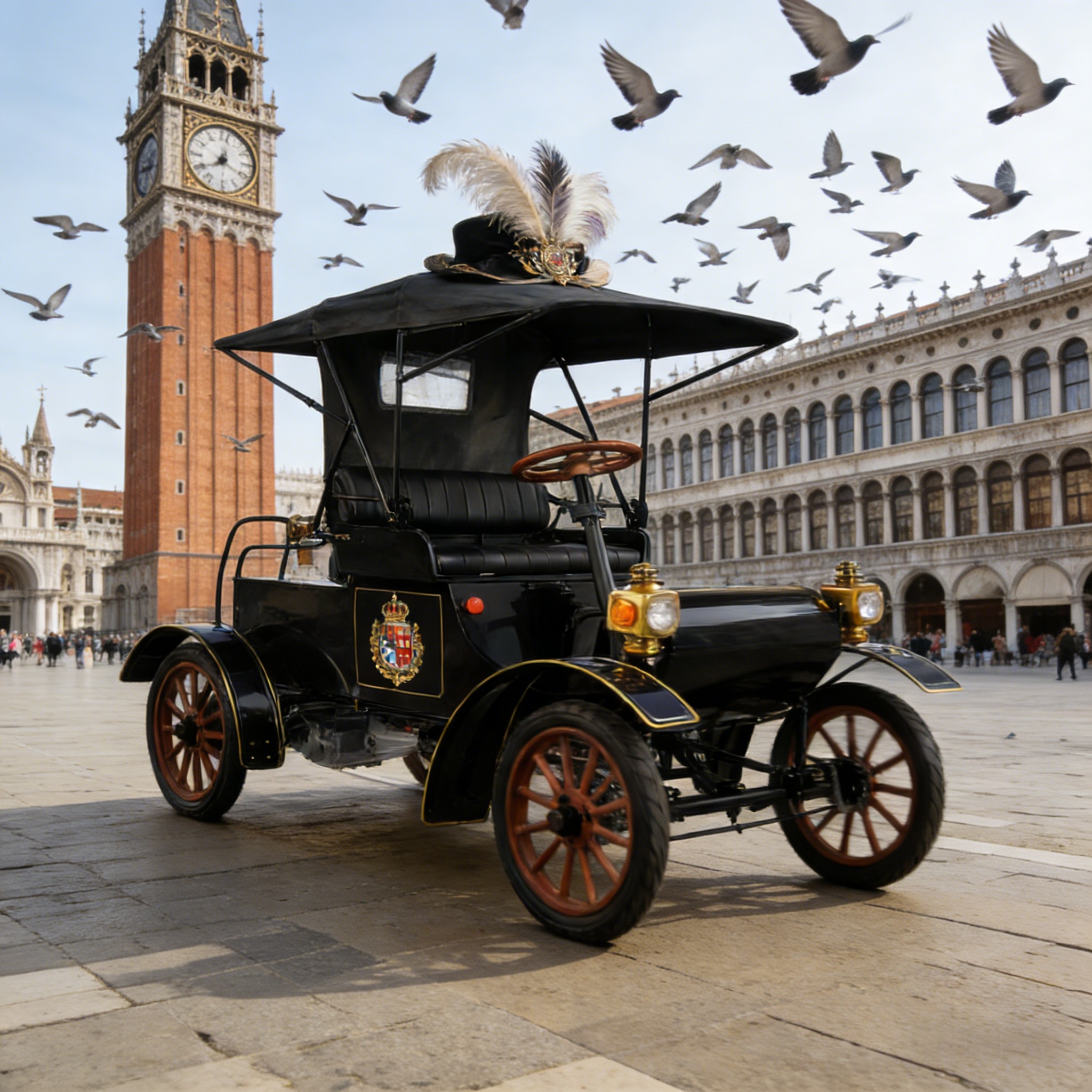 Carro elétrico turístico vintage para resorts, casamentos e cidades históricas – estilo clássico de 2 lugares | Yatian LY02A