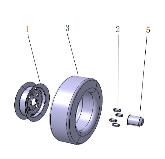 Peças sobressalentes originais para componentes completos do sistema de veículo elétrico clássico LY05B em estoque