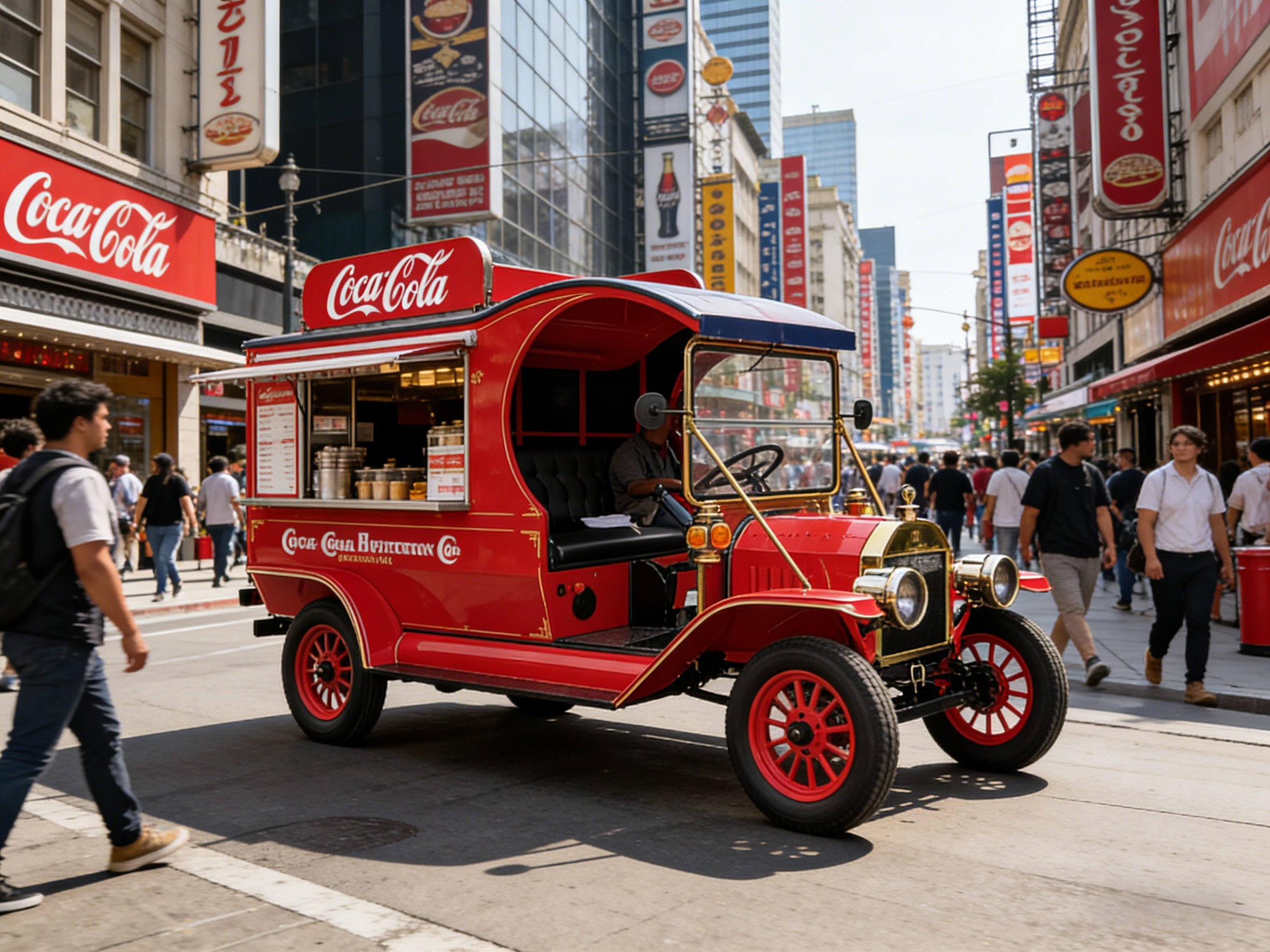 Caminh&atilde;o el&eacute;trico vintage da Coca-Cola YATIAN (10)