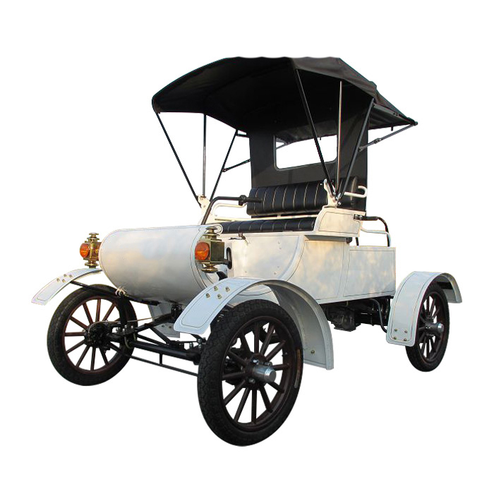 1903 Carregando um carro antigo para a recepção do hotel
