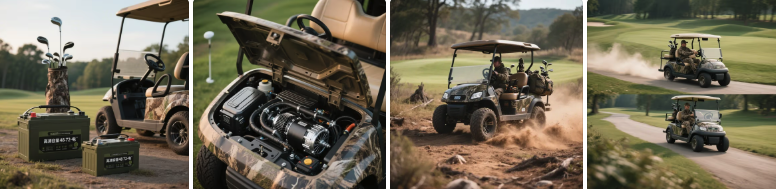 Fatores que afetam a variedade de carrinhos de golfe de ca&ccedil;a el&eacute;trica