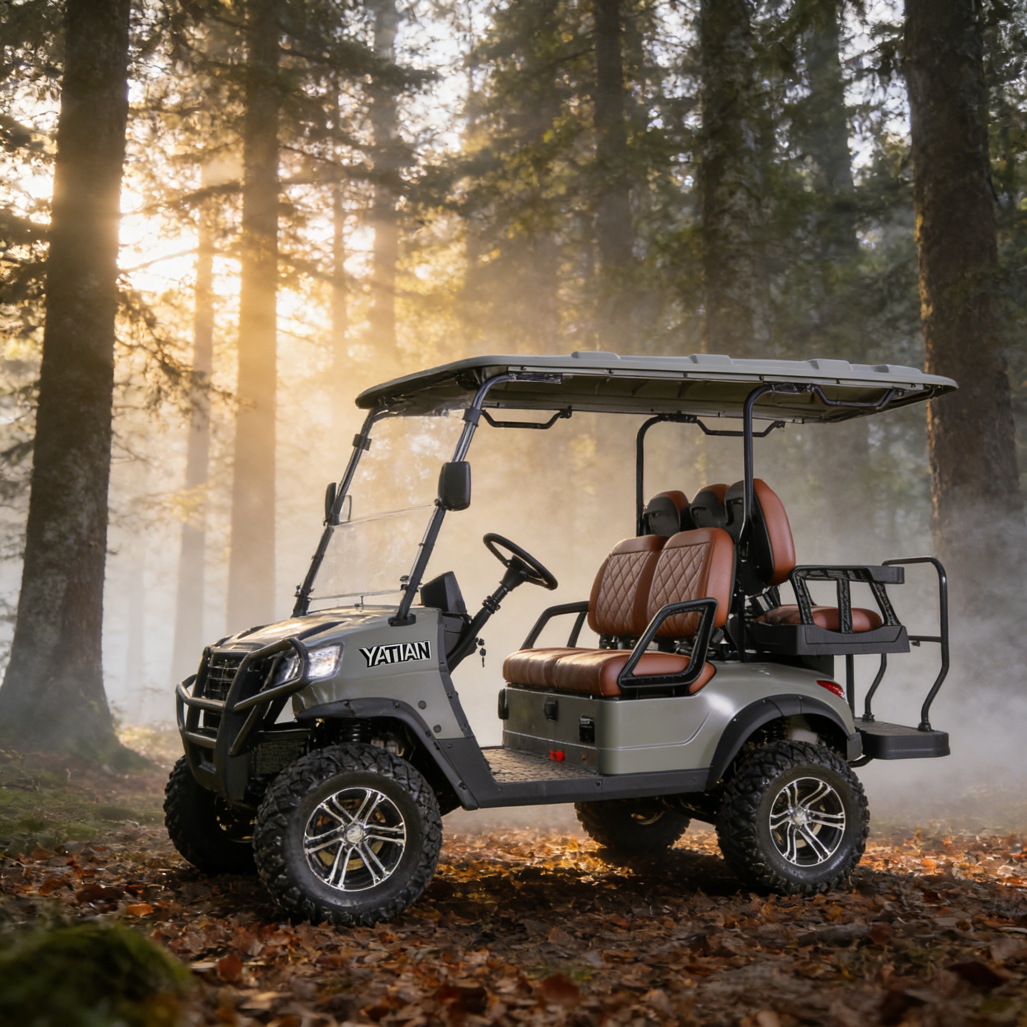 Yatian Electric UTV 4x4: o carro-chefe todo-o-terreno para tarefas de caça, agricultura e off-road