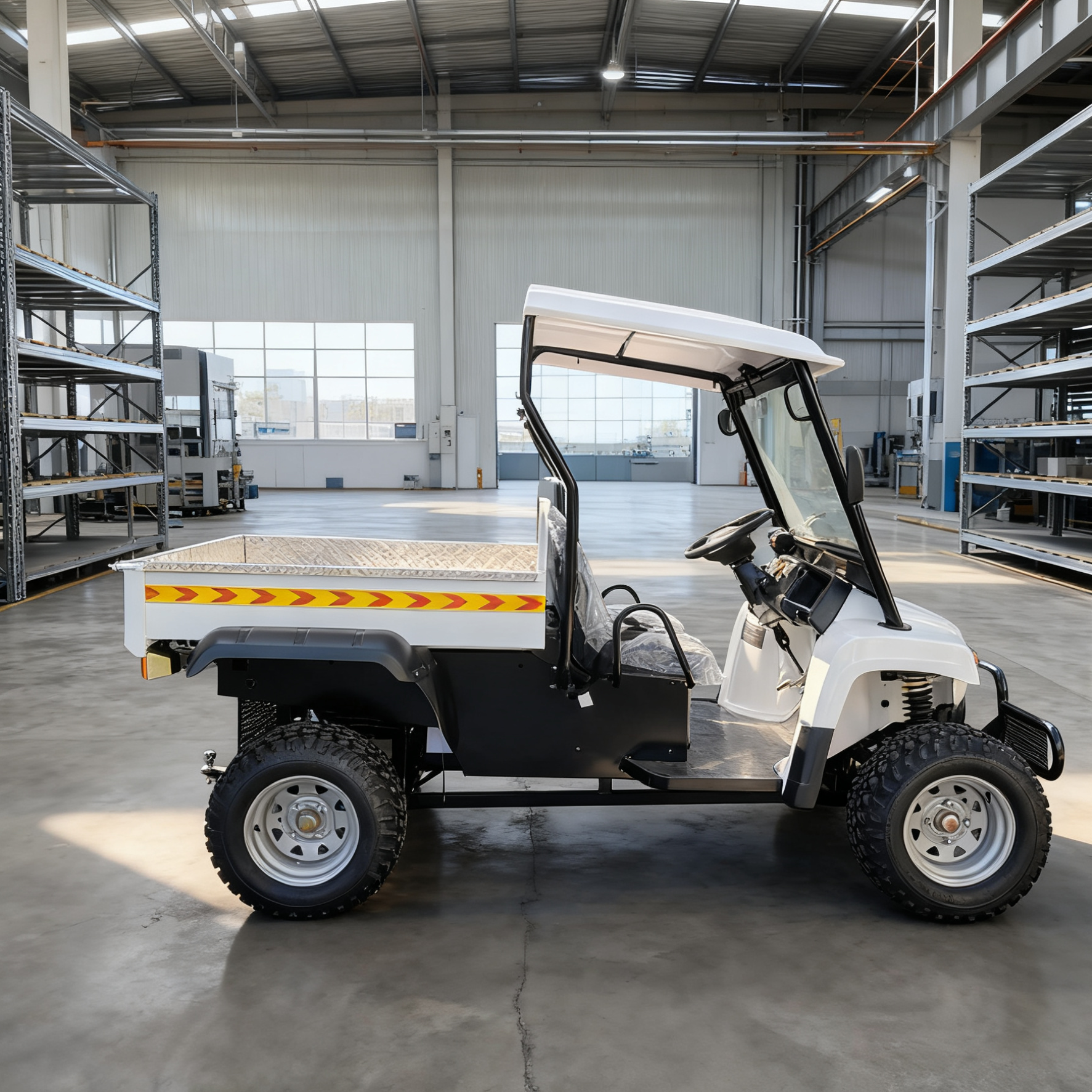 caminh&atilde;o el&eacute;trico de transporte florestal de emiss&atilde;o zero com chassi industrial robusto 