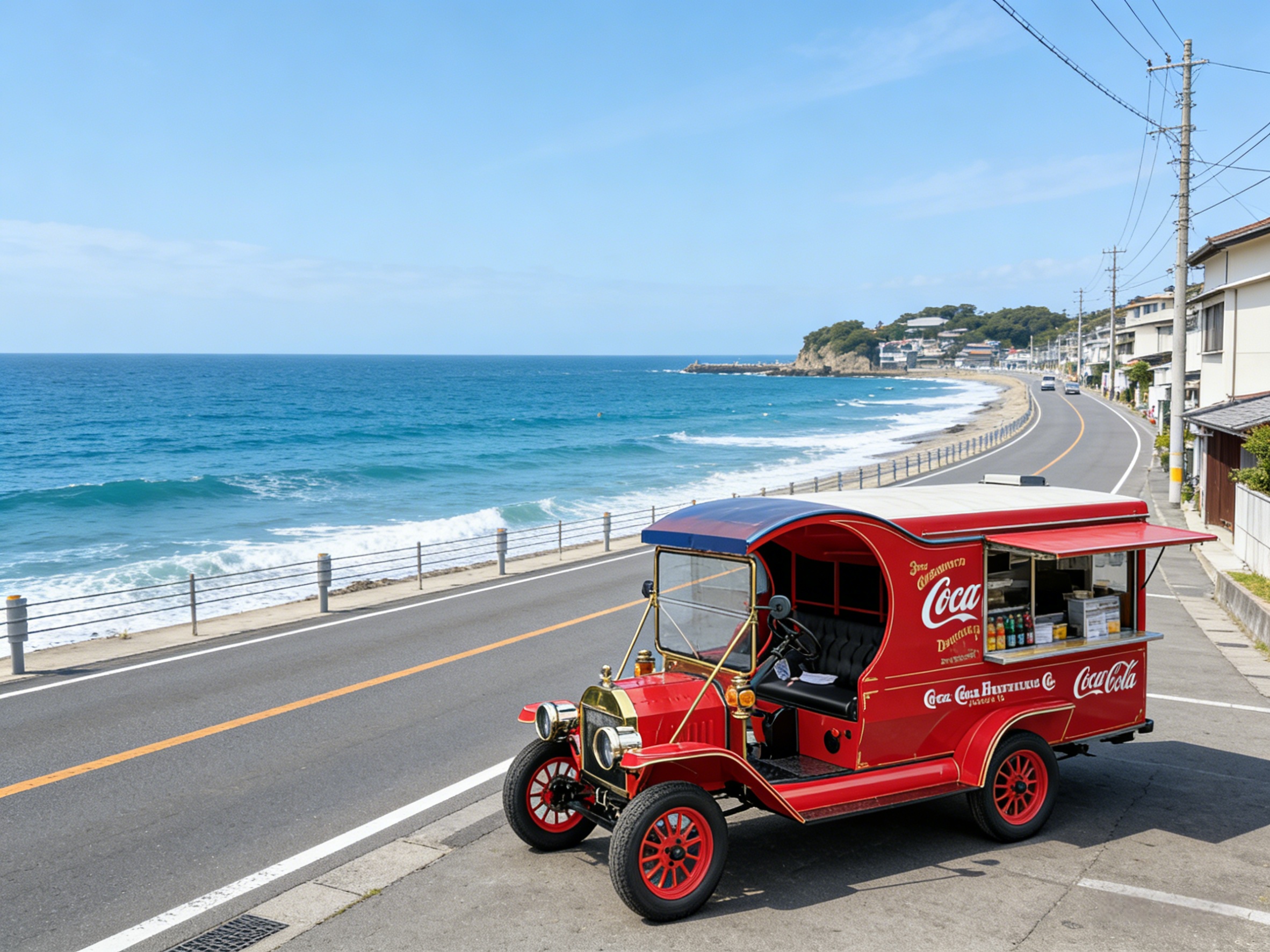 Caminh&atilde;o el&eacute;trico vintage da Coca-Cola YATIAN (3)