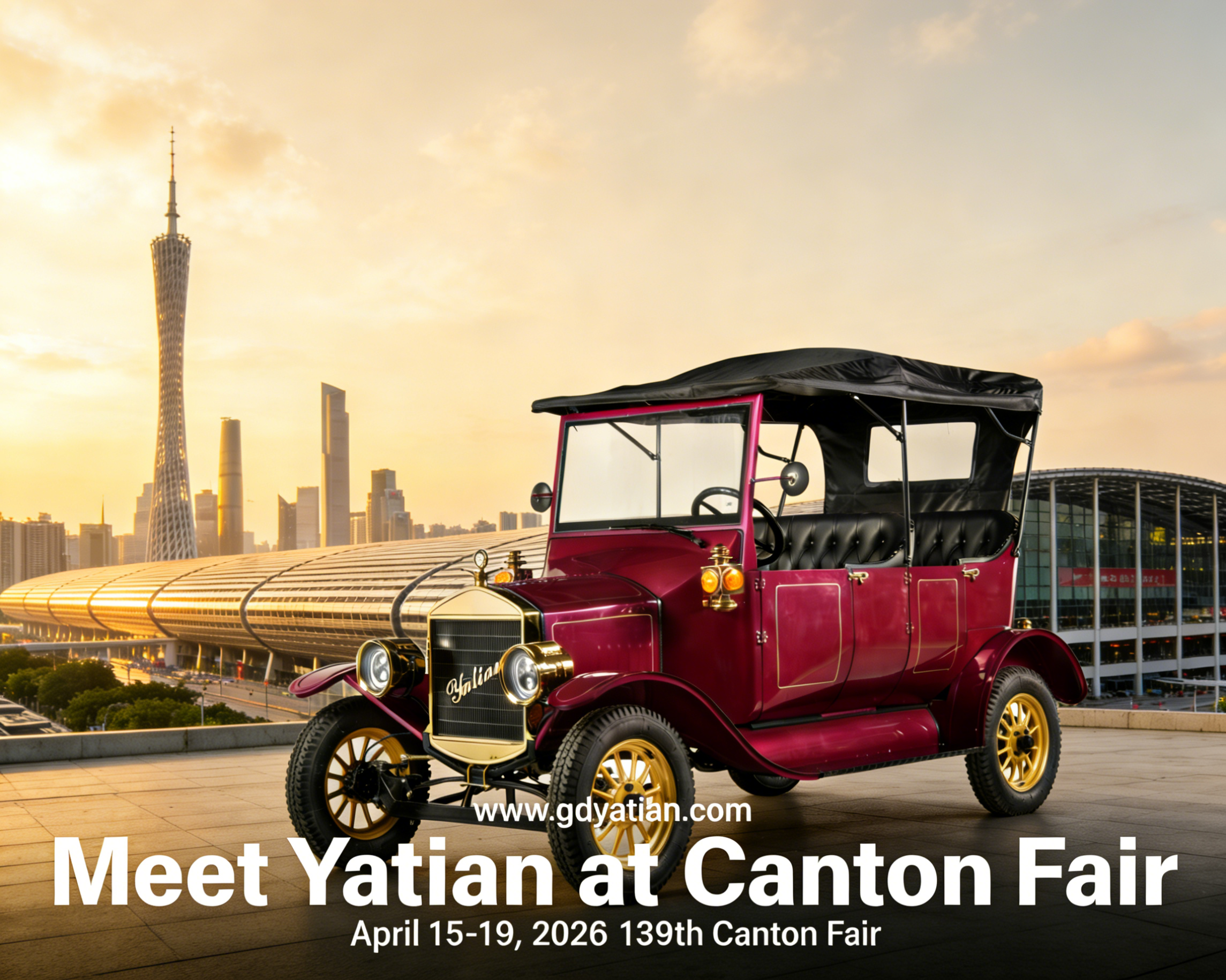 Carro el&eacute;trico antigo