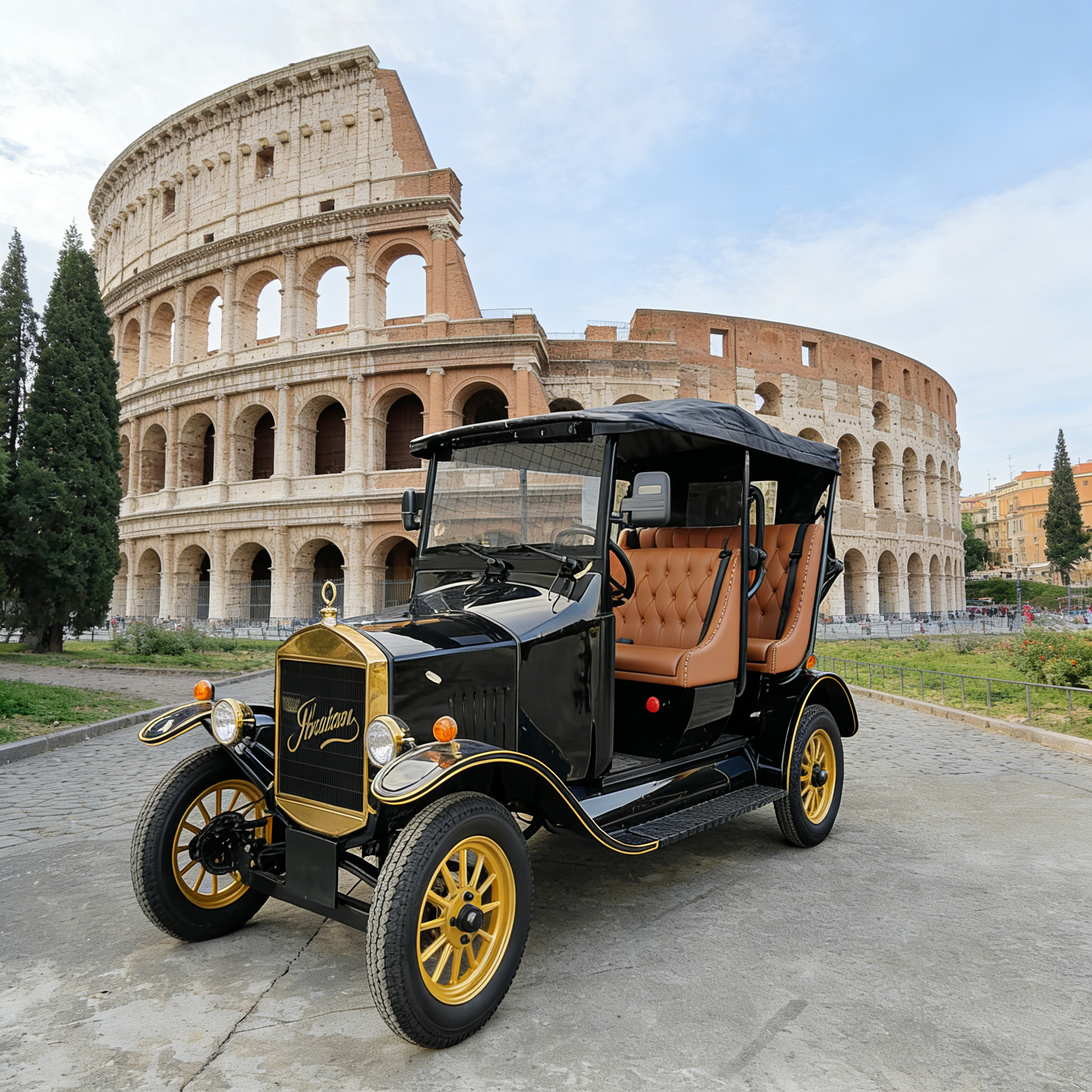 Carro tur&iacute;stico el&eacute;trico
