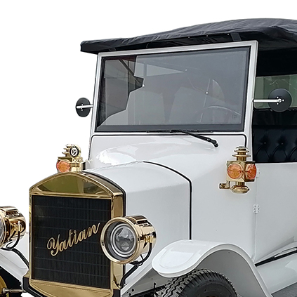 Passeio tur&iacute;stico mini carro antigo com design exclusivo