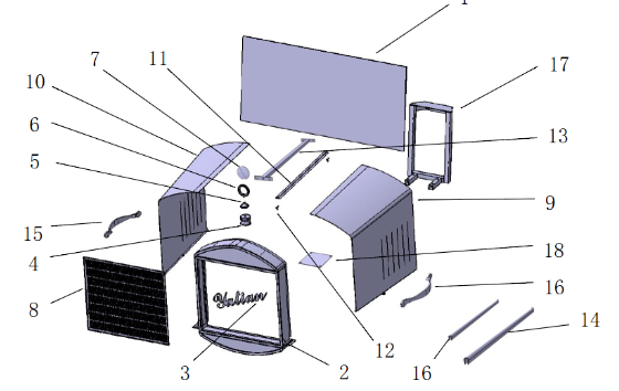Peças sobressalentes originais para componentes completos do sistema de veículo elétrico clássico LY05B em estoque