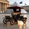Carro elétrico turístico vintage para resorts, casamentos e cidades históricas – estilo clássico de 2 lugares | Yatian LY02A